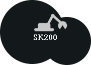 解体用重機SK200